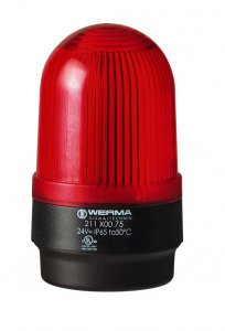 LED Trvalo-svietiaci maják BM 230V AC RD