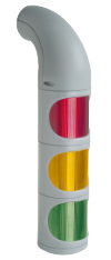 Kompaktný LED semafor