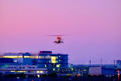 Svetlá na heliport a helipad