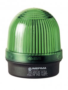 Trvalo-svietiaci maják BM 12-230V AC/DC GN