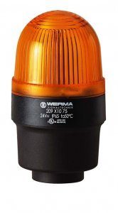 LED Trvalo-svietiaci maják RM 24V AC/DC YE
