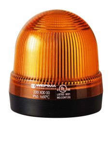 LED Trvalo-svietiaci maják BM 115V AC YE