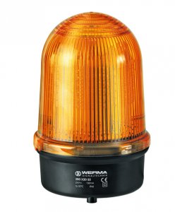 LED Trvalo-svietiaci maják BM 12-50V DC YE