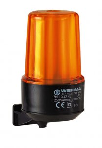 Trvalo-svietiaci maják WM 12-230V AC/DC YE