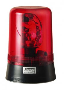 Rotačný zrkadlový maják BM 24V DC RD