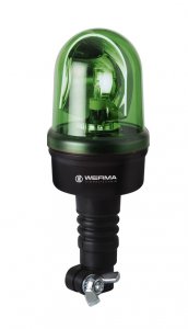 Rotačný zrkadlový maják RM 12V DC GN