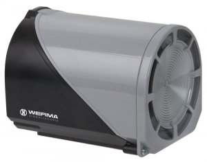 WERMA Viac-tónová akustická siréna BWM 32 tónov 230V AC BK/GY