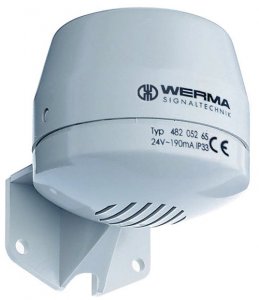 WERMA Bzučiak WM trvalý tón 6V DC GY