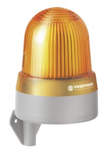 LED Siréna WM 32 tónov/ trvalo-svietiaca 10-48V AC/DC YE