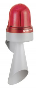 LED Húkačka WM trvalý tón/ otočná 115-230V AC RD
