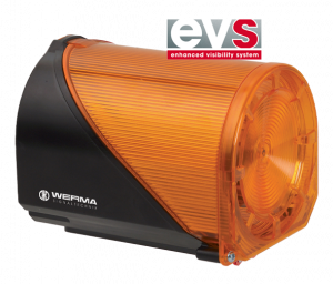 LED EVS maják / siréna BWM 32 tónov 230V AC YE