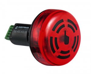 LED bzučiak EM trvalý tón 24V DC RD