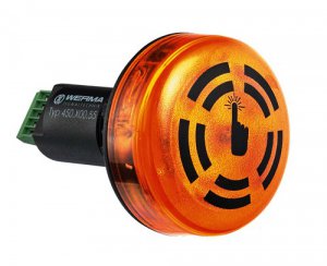 LED bzučiak EM trvalý tón 24V DC RD