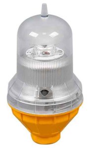 LS810 LED Letecké návestidlo so súmrakovým spínačom (AC110V-AC230VAC/DC48V)>32,5cd typ B