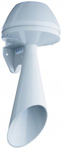 Veľký elektromechanický klaksón WM Trvalý tón 12VDC GY
